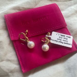 Hey Harper Pearl Loop Earrings